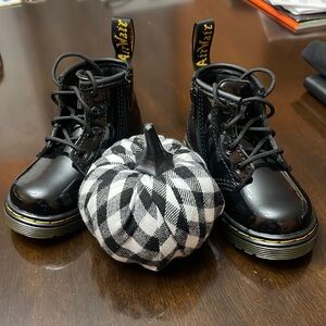 Toddler Black Dr. Martens